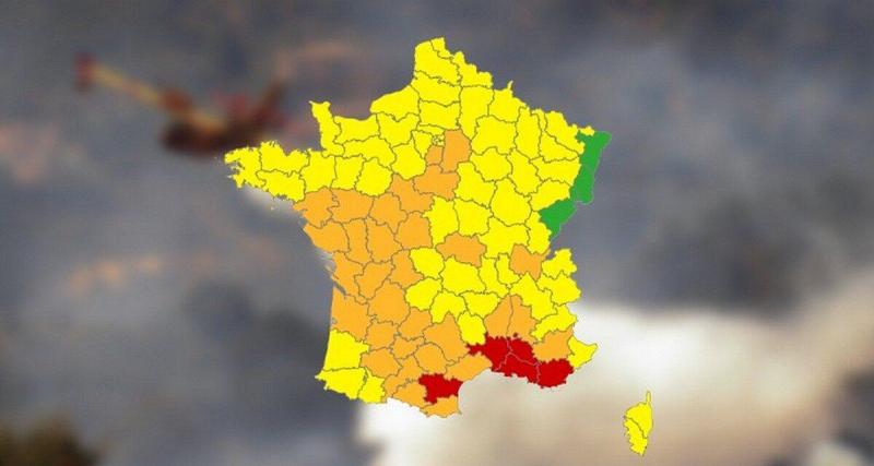  - Ces autoroutes de France font face à d'importants risques d'incendies