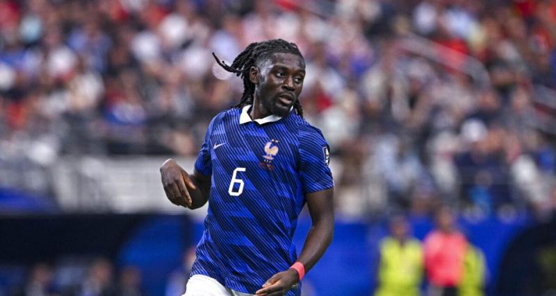  - Équipe de France : "On aurait voulu vous faire le meilleur des cadeaux pour votre départ", Manu Koné rend hommage à Didier Deschamps