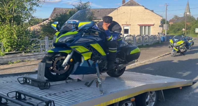  - Il encadre la sécurité routière mais son moteur dit stop : l’intervention finit en dépanneuse pour ce motard de la gendarmerie de l'Aisne