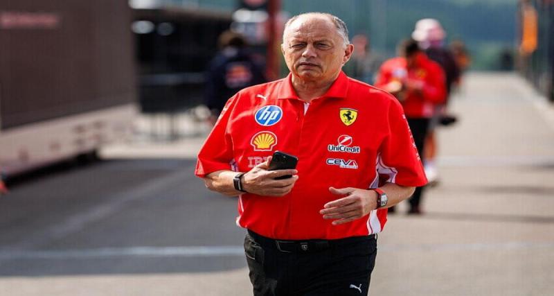  - Ferrari : Frédéric Vasseur envoie un message fort avant le Grand Prix de Hongrie