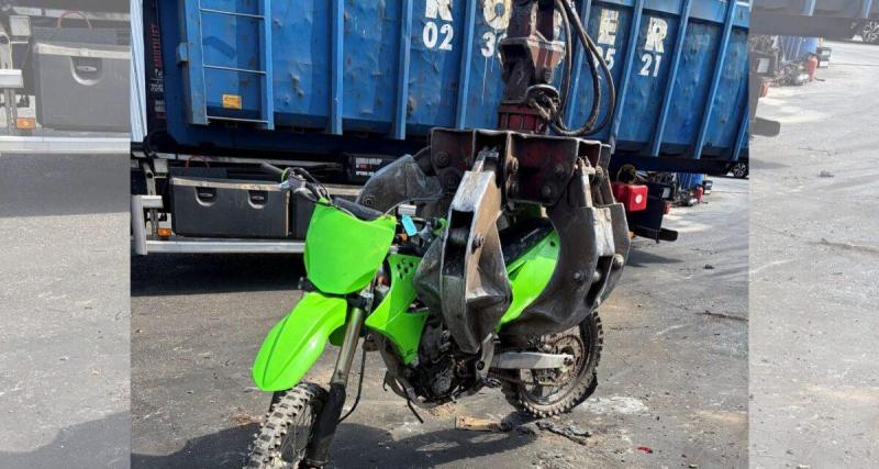  - Il enchaîne deux rodéos urbains en moins d'un mois : interpellé, jugé et condamné à 10 mois de sursis, sa moto réduite en pièces