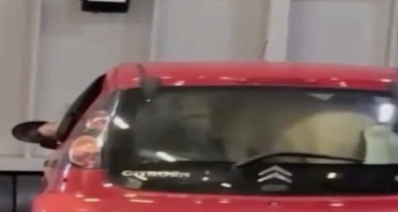  - Ils embarquent sur un ferry avec un poney… installé dans une Citroën C1