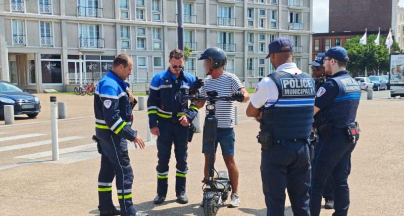 Trottinettes électriques : débridées, drogués au guidon, non assurées… les infractions s'accumulent lors d'un contrôle choc
