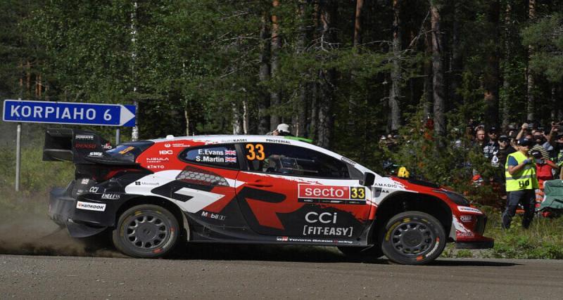WRC : Evans vacille mais reste leader, le championnat prend un nouveau tournant après le Rallye de Finlande