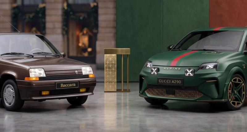  - L’hypothétique Alpine A290 Gucci serait-t-elle la digne héritière de la Renault Super 5 Baccara ?