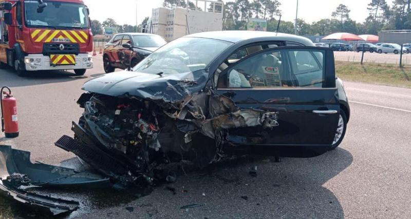 Il percute volontairement une voiture de police après une course-poursuite à 180 km/h