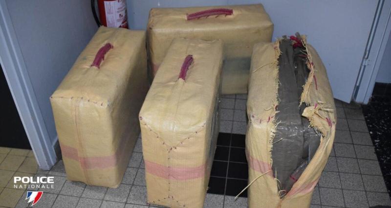 Contrôlée avec deux kilos de cannabis dans sa voiture, une femme condamnée