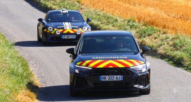  - La gendarmerie s'équipe d'une rapide Audi RS3 pour seulement 1500 euros