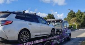 Suivie en voiture avec ses trois enfants, elle se réfugie devant un commissariat pour échapper à un automobiliste alcoolisé