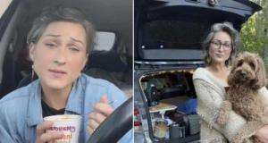À 39 ans, elle quitte son appartement pour vivre dans sa voiture avec son chien et économiser son loyer