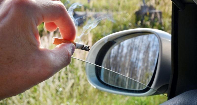  - Près d'un Français sur cinq jette toujours ses mégots par la fenêtre en voiture