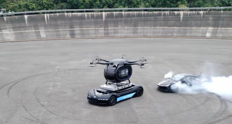 Cette supercar électrique chinoise bat le record du monde de drift à plus de 210 km/h