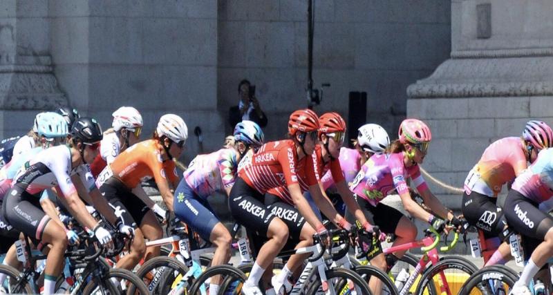 Tour de France Femmes 2026 : une voiture Shimano frôle le peloton et provoque une polémique