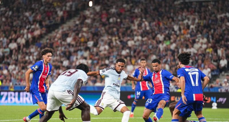  - Supercoupe d’Europe : le PSG et Aston Villa dos-à-dos à la pause