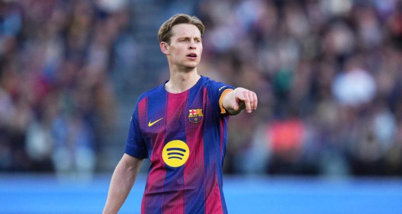  - Barça : « Ce sont des mensonges », Frenkie de Jong tape du poing sur la table