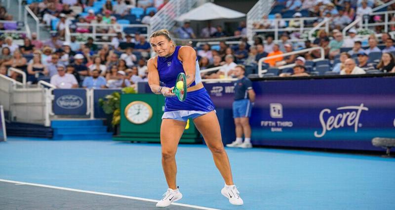  - WTA 1000 de Cincinnati : Aryna Sabalenka avance à grande vitesse vers les quarts