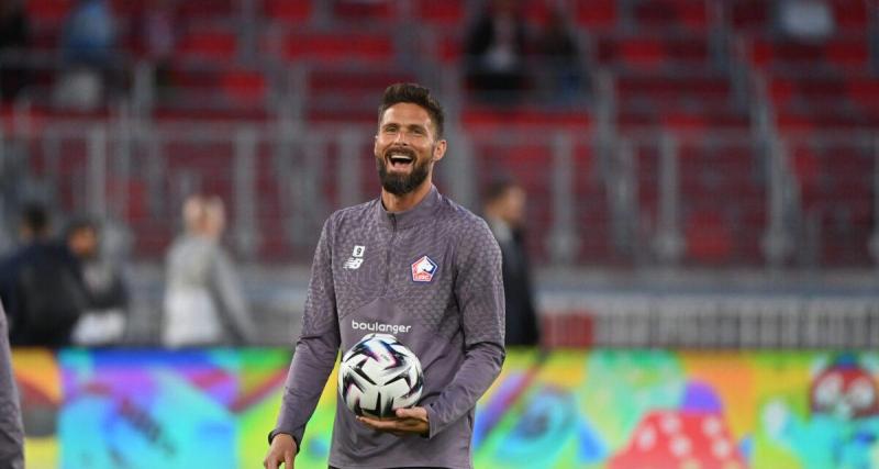  - "Olivier Giroud est prêt" : l'attaquant lillois sera disponible pour la reprise contre Angers selon Davide Ancelotti