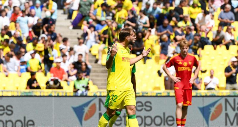  - Ligue 2 : Nantes mène face à Rodez, Metz muet à la pause