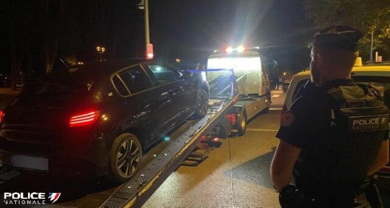 Il pensait que la police dormait : à 2 heures du matin, les policiers étaient justement là pour son excès de vitesse