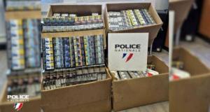 Arrêté lors d'un contrôle routier, il cachait 235 cartouches de cigarettes de contrebande et une liasse de billets dans deux cartons