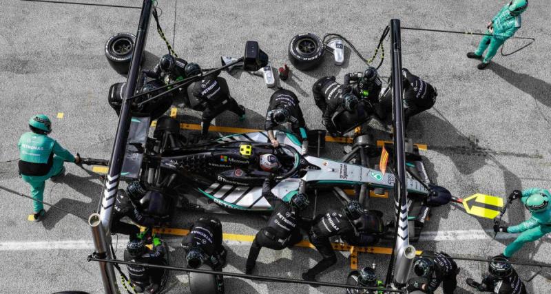  - Mercedes : le rythme dans les virages rapides inquiète avant Monza