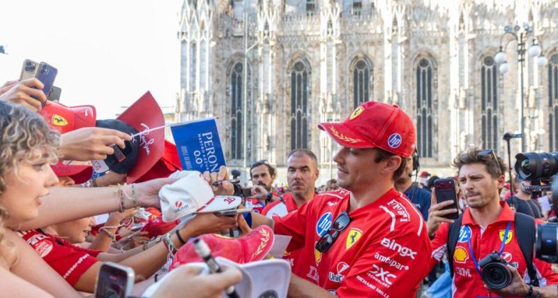  - Ferrari : les mots puissants de Leclerc sur l'histoire de la Scuderia et la passion qui anime les fans