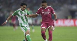 Le Real Madrid tombe face au Bétis Séville, Mbappé rate le pénalty de l'égalisation