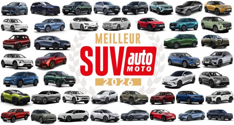 Dacia Striker, BMW X5, Jaecoo 5... votez pour l'élection Auto Moto du SUV de l'année 2026 !