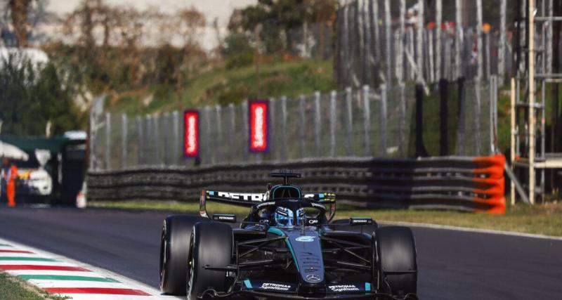  - Grand Prix d'Italie : Russell frappe fort avant les qualifications, McLaren en retrait