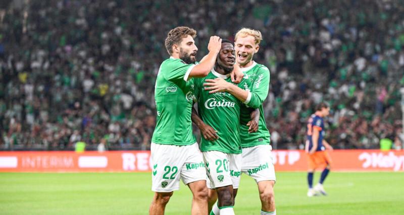  - Reçue 5/5, l'ASSE sort les muscles face à Montpellier et creuse l'écart en tête de la L2