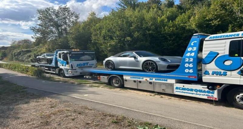 Ils se rendent à un mariage à toute vitesse : la fête se termine sur le plateau de la dépanneuse !