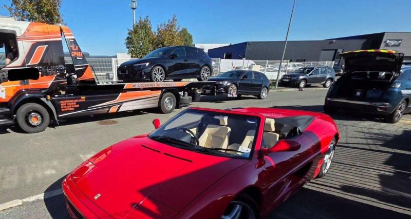 139 km/h en Ferrari rouge, 146 et 169 km/h pour ses « collègues » : la gendarmerie a organisé son propre Grand Prix de la fourrière