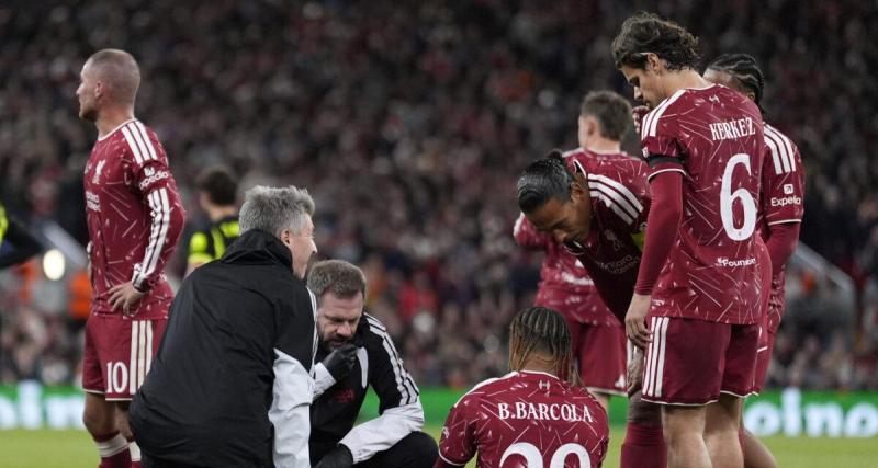 Liverpool : énorme inquiétude pour Barcola, sorti sur blessure contre l'Atlético en Ligue des champions