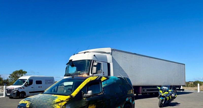 Défaut de licence, pneus lisses, surcharge… Ce chauffeur de poids lourd a offert aux gendarmes un festival d'infractions lors d'un contrôle routier