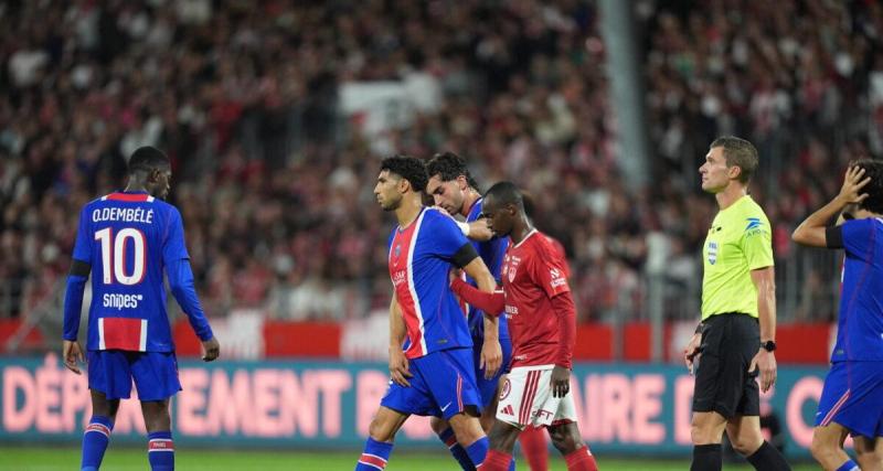  - PSG : les nouvelles de Luis Enrique sur Hakimi, sorti sur blessure à Brest
