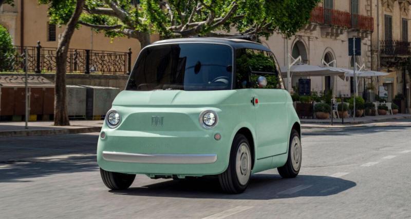 Fiat Topolino Dolcevita : de retour au catalogue avec des vraies portes et un toit en toile