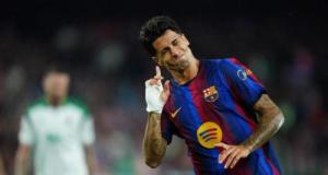 VIDÉO - Barça : deux frappes supersoniques, le doublé hallucinant de Cancelo !