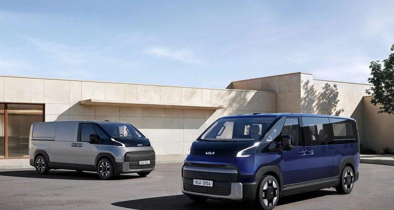 Kia a de folles ambitions pour le PV7, son fourgon électrique à 9 places