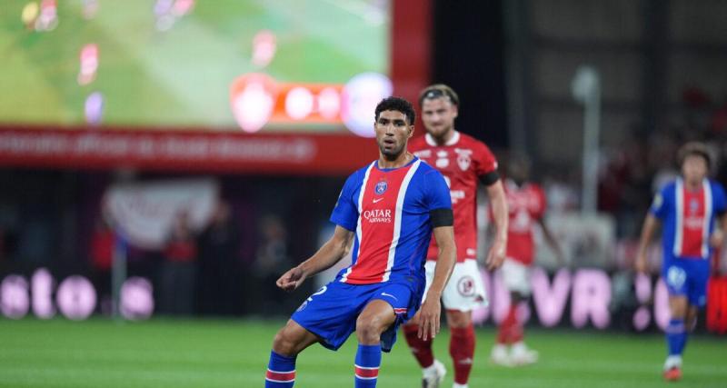 PSG : à deux jours du Classique contre l'OM, Achraf Hakimi s'entraîne individuellement