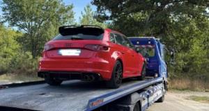 Flashé à plus de 190 km/h au volant d’une Audi A3, ce jeune permis n’a pas eu le temps de finir son premier plein qu’il n’a plus de permis
