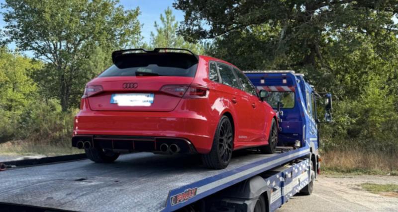 Flashé à plus de 190 km/h au volant d’une Audi A3, ce jeune permis n’a pas eu le temps de finir son premier plein qu’il n’a plus de permis