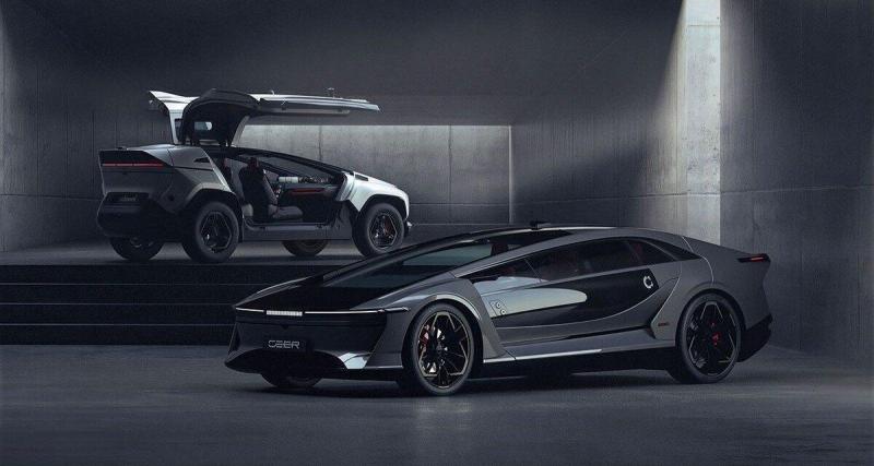  - Ces voitures électriques semblant sortir de Cyberpunk sont celles d'une nouvelle marque saoudienne