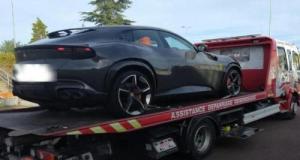 Un conducteur étranger flashé à 200 km/h en Ferrari sur l'A5 : les gendarmes lui offrent 7 jours de fourrière