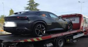 Flashé à plus de 200 km/h en Ferrari Purosangue, la fourrière s'amuse