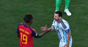 Espagne - Argentine : Lamine Yamal révèle le contenu de sa discussion avec Messi à l'issue de la finale