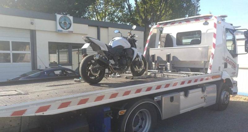 202 km/h sur l'A7 : ce motard n'avait visiblement pas lu le panneau « 110 » ‎