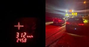Un triste record national : une Porsche flashée à 312 km/h, les gendarmes n’en reviennent pas !