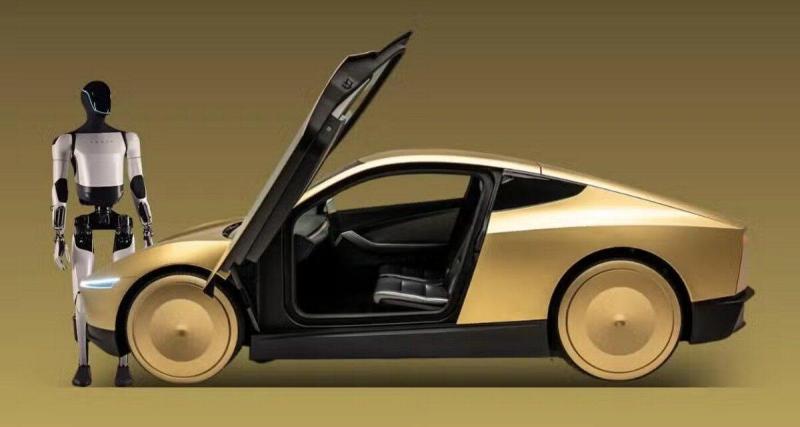  - Tesla sera au Mondial de l'Auto à Paris, avec le Cybercab et le robot Optimus en stars