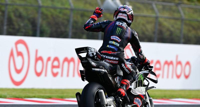  - GP du Japon : Jorge Martín lance l'alerte chez Aprilia, le pneu arrière en question