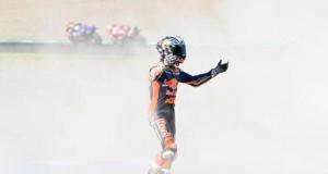 GP du Japon : la grosse pique d'Acosta envers Álex Márquez après leur crash de la course sprint